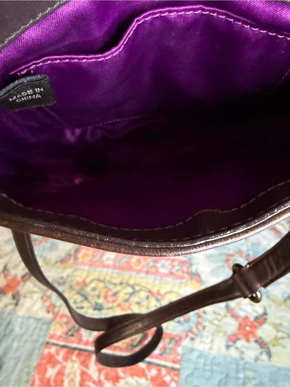 Coach Vintage Legacy Leather Garcia Mini Crossbody Bag Rare Boho - Picture 16 of 16